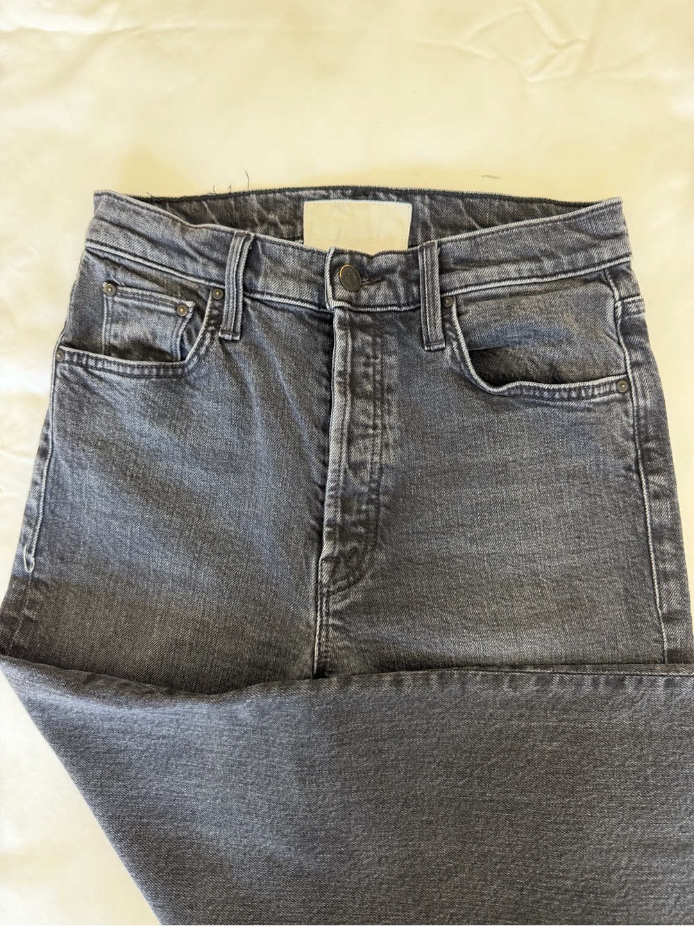 Classic High-Rise Women's Jeans in Washed Black